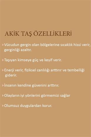 Doğal Taş Akik Bileklik