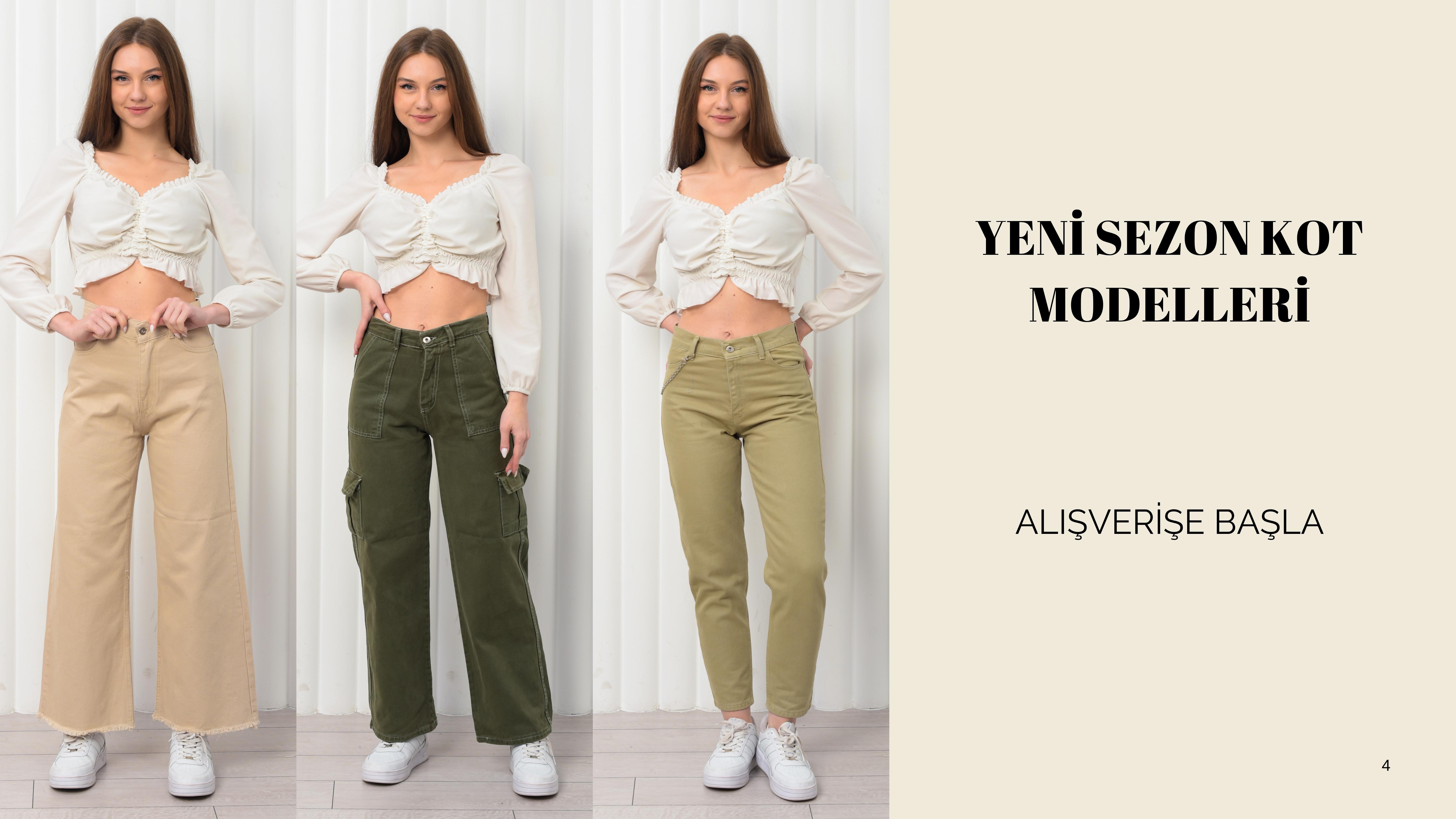 YENİ SEZON KOT MODELLERİ