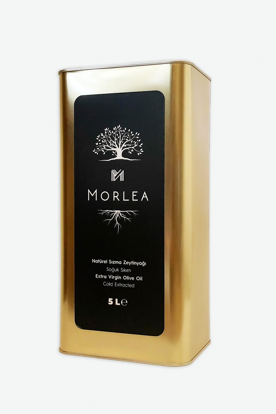 MORLEA Klasik Olgun Hasat Sğuk Sıkım Zeytinyağı (5 Lt)