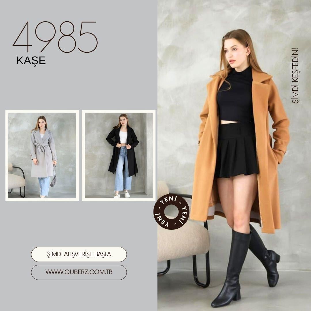 ASTARLI KOL KEMERLİ KUŞAKLI KAŞE TABA