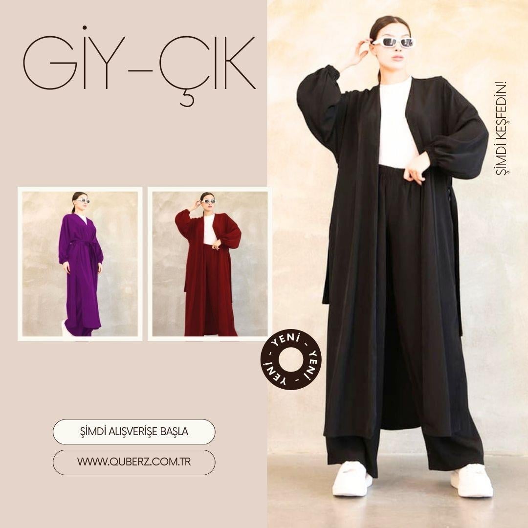 Giy çık Abaya