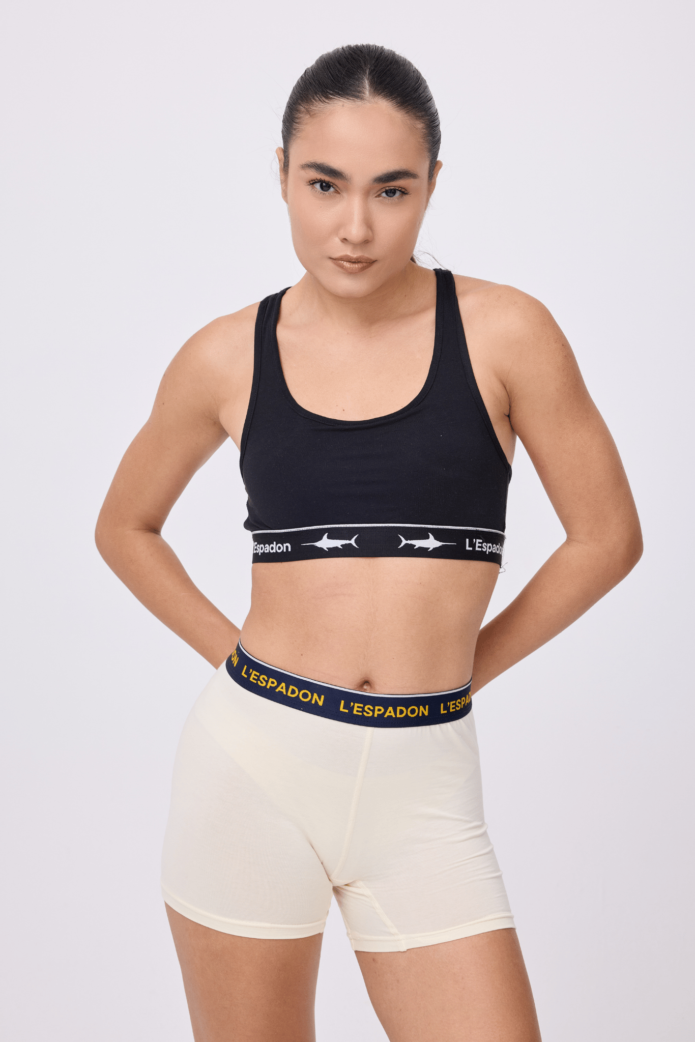 ATHLESHORTS™ Yüksek Bel Kadın Uzun Boxer Şort