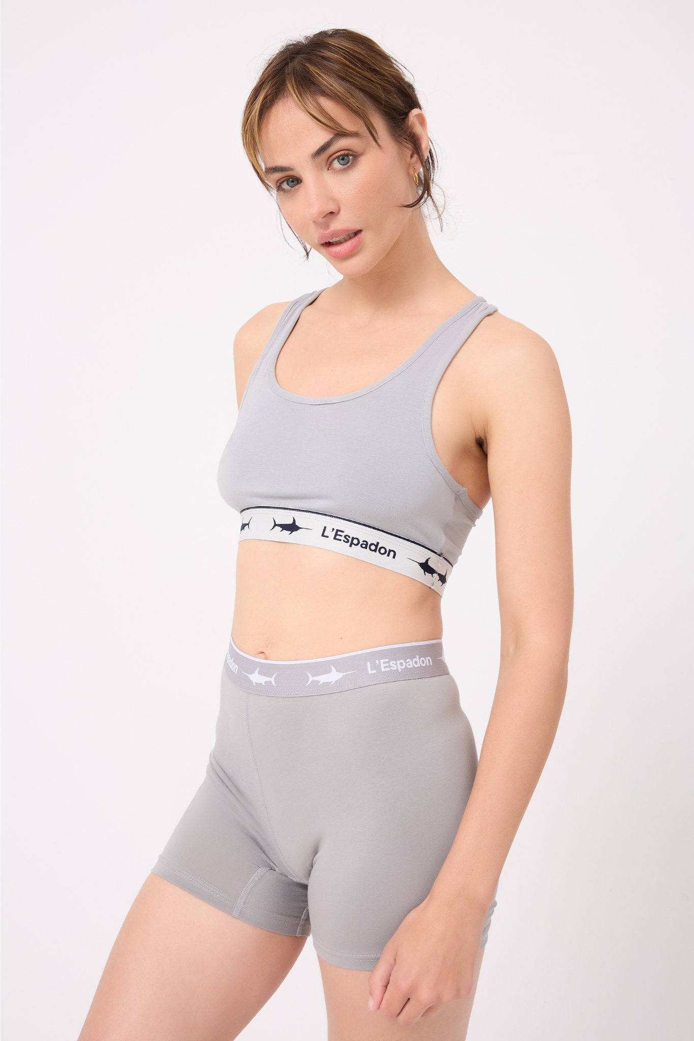 ATHLESHORTS™ Yüksek Bel Kadın Uzun Boxer Şort  