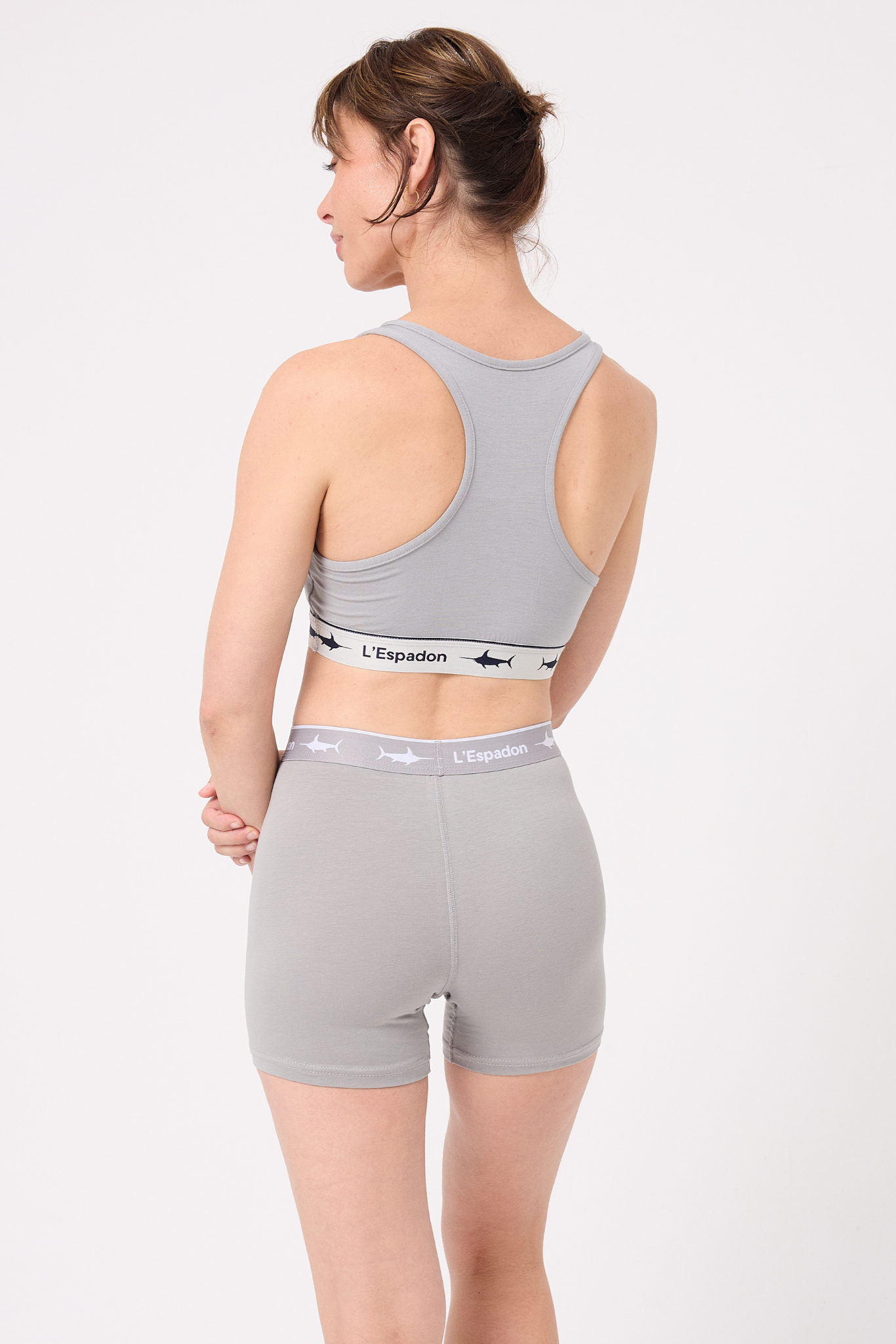ATHLESHORTS™ Yüksek Bel Kadın Uzun Boxer Şort  