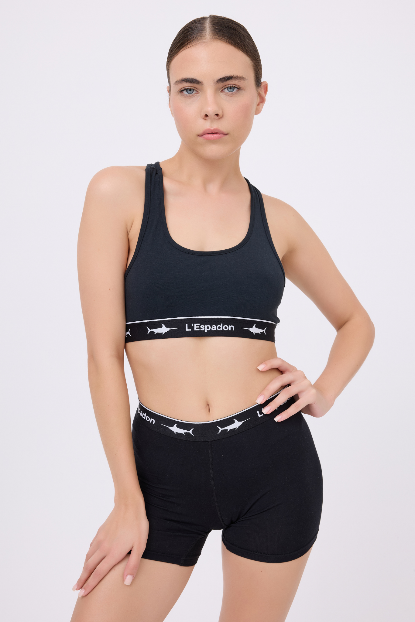 ATHLESHORTS™ Yüksek Bel Kadın Uzun Boxer Şort