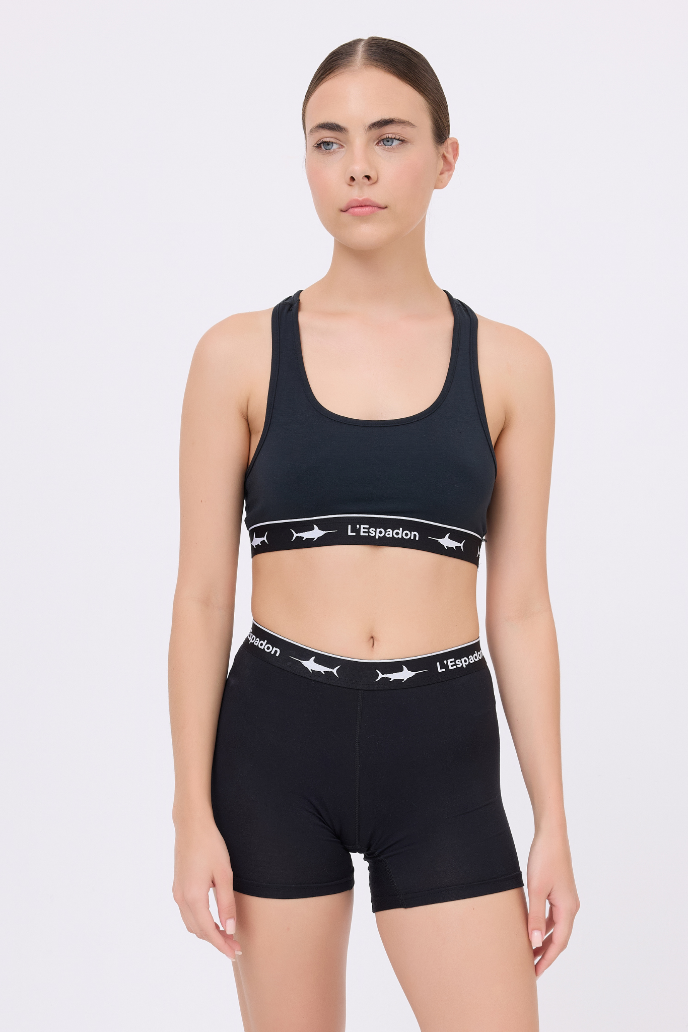 ATHLESHORTS™ Yüksek Bel Kadın Uzun Boxer Şort