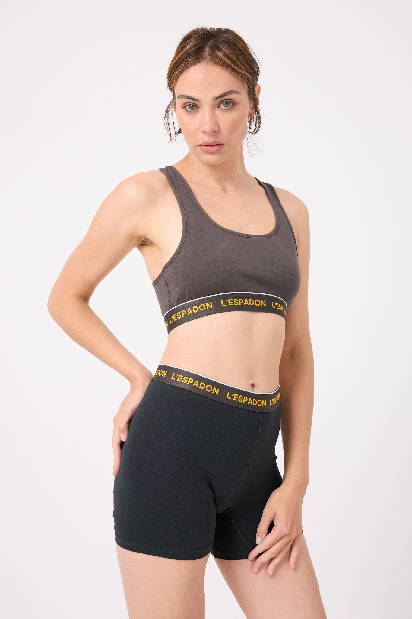 ATHLESHORTS™ Yüksek Bel Kadın Uzun Boxer Şort