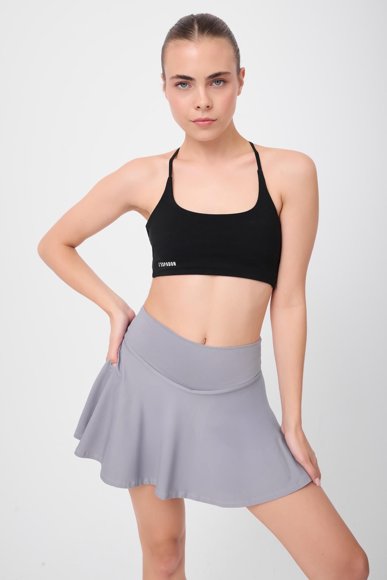 HIGHRISE FLEXFLOW™ Yüksek Bel Tenis Spor & Aktif Yaşam Etek-Şort (Skort)