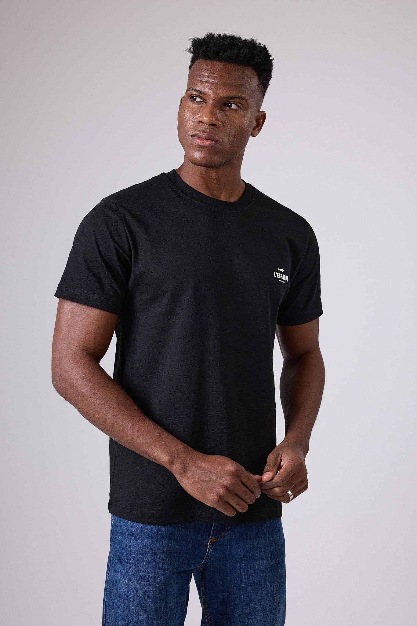 MARINE TEE™ Deniz Temalı Ribana Bisiklet Yaka Pamuk T-Shirt