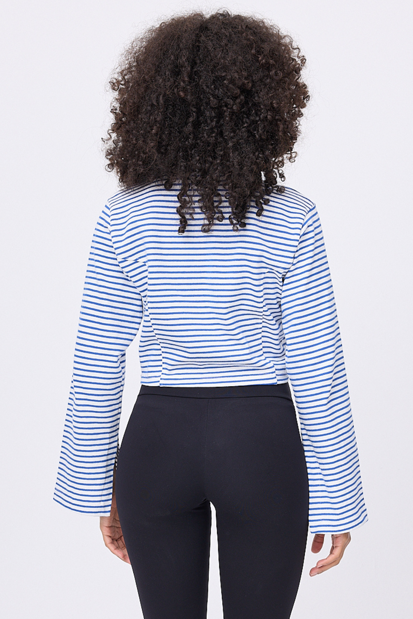 OCEAN TURTLENECK™ Yan Fermuarlı Denizci Çizgili Uzun Kollu Sweatshirt