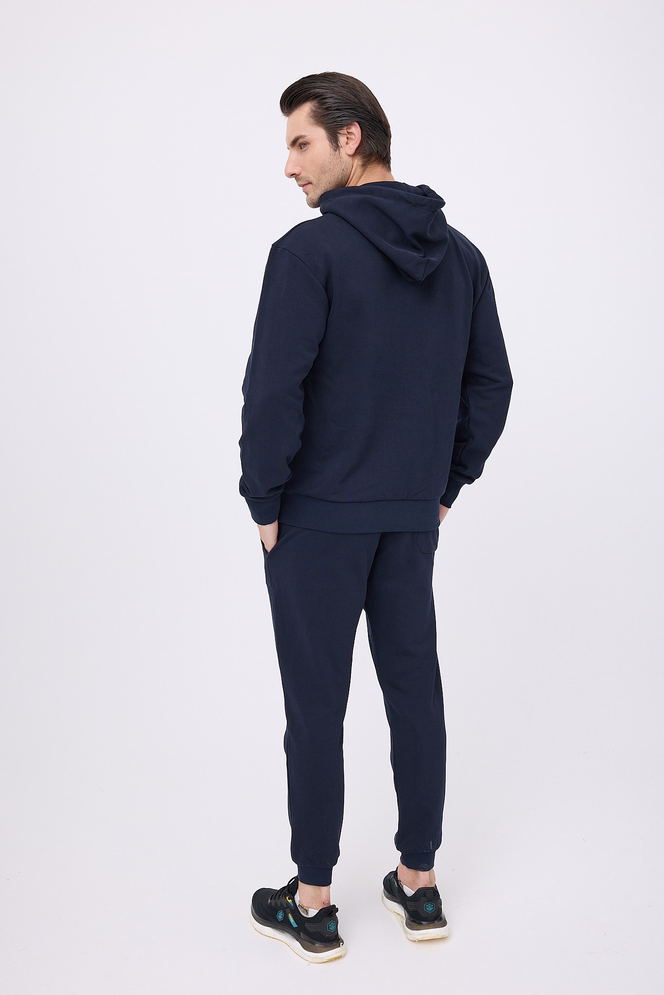OCEANCORE™ Erkek Sweat Hoodie Takım (Deep Navy)