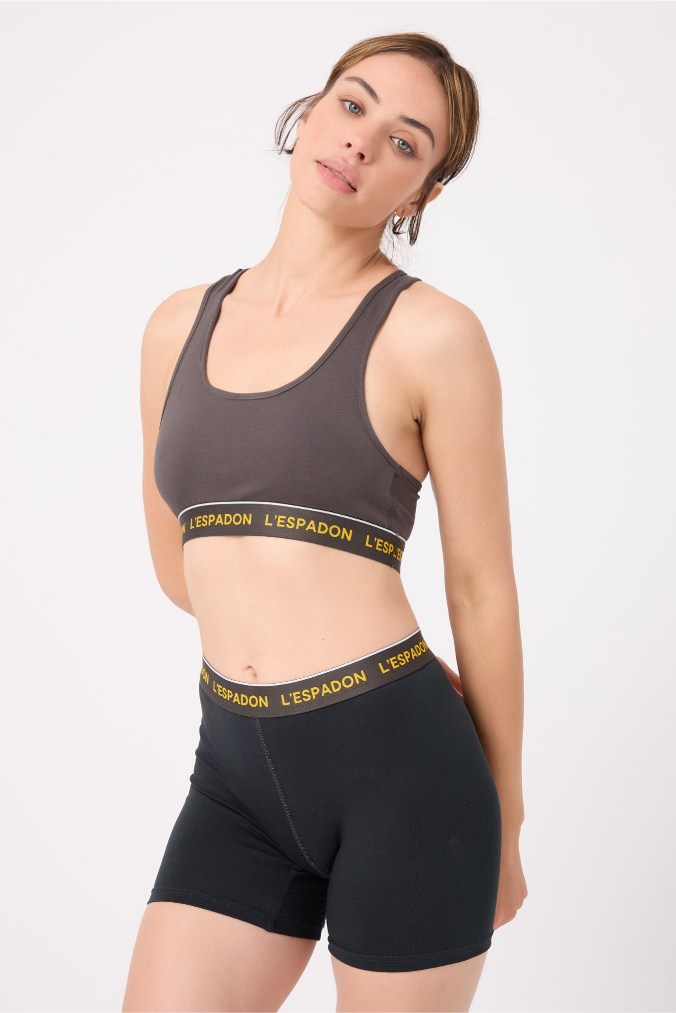RACER CROP TOP™ Racer Back Crop Top-2li Avantaj Paketi