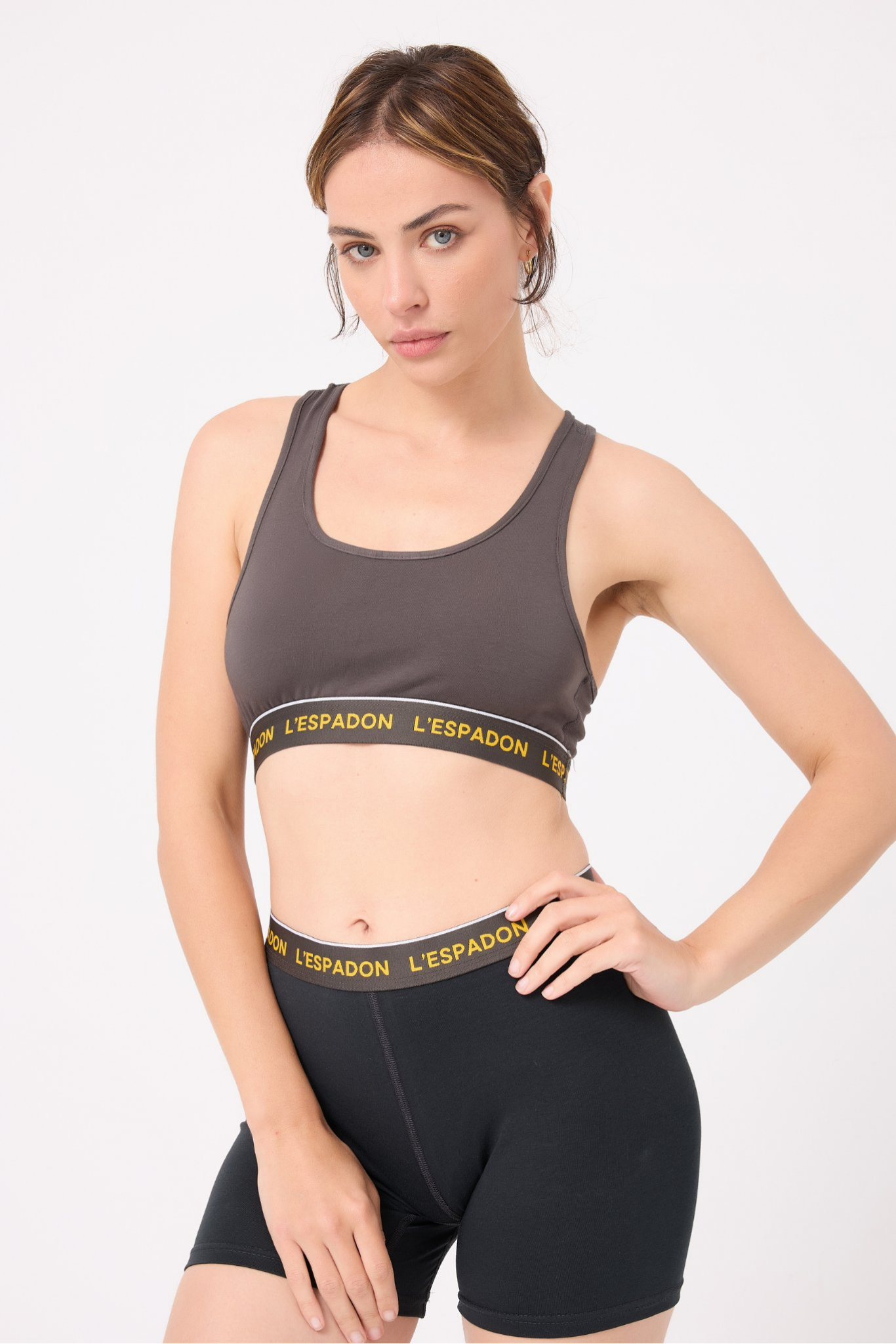 RACER CROP TOP™ Racer Back Crop Top-2li Avantaj Paketi