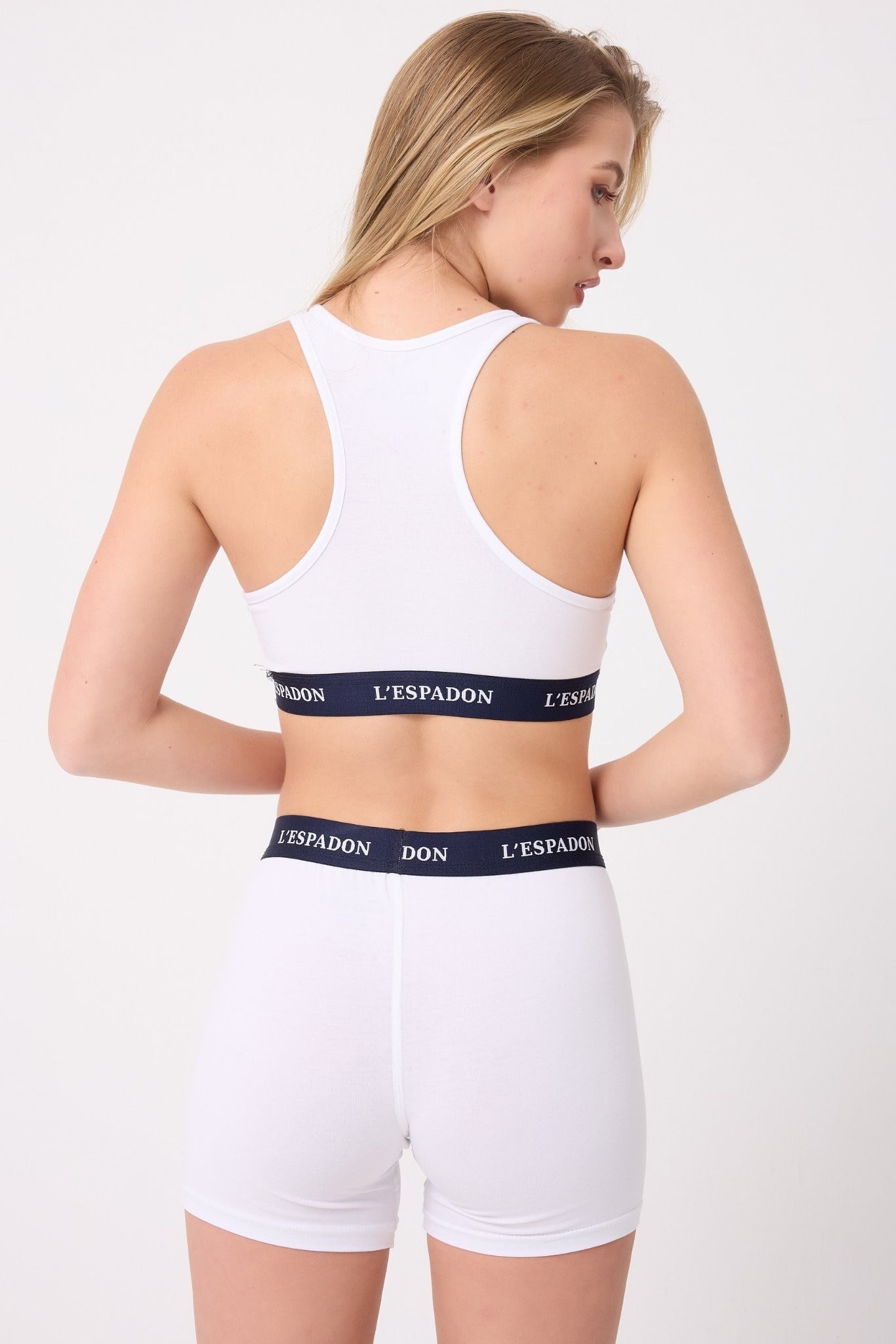 RACER CROP TOP™ Racer Back Crop Top-3li Avantaj Paketi