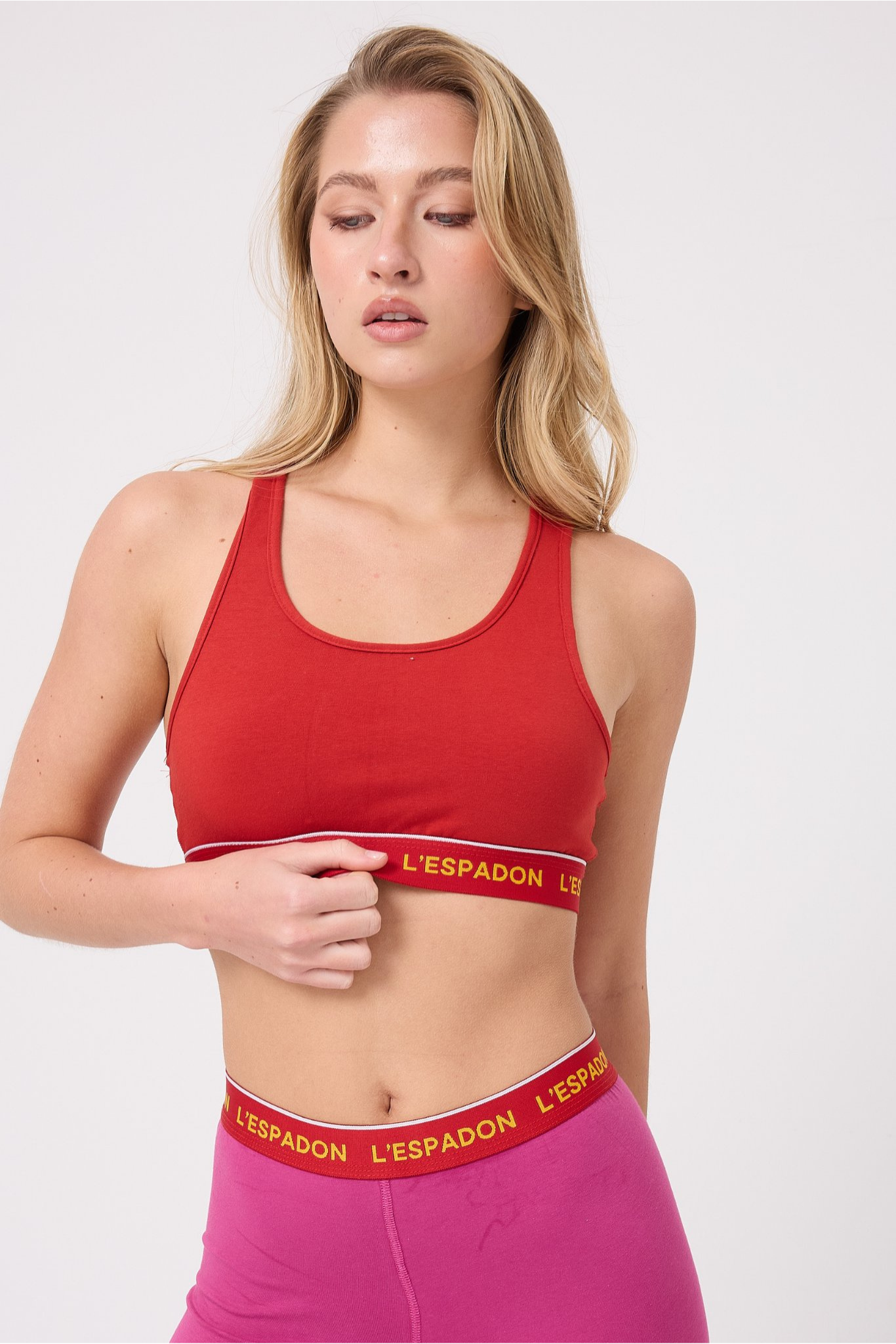 RACER CROP TOP™ Racer Back Crop Top-3lü Avantaj Paketi