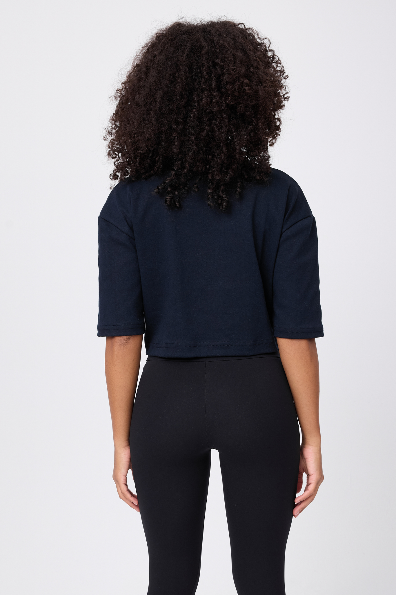 SIDEVENT™ Her İki Yanı Fermuarlı Crop Sweatshirt
