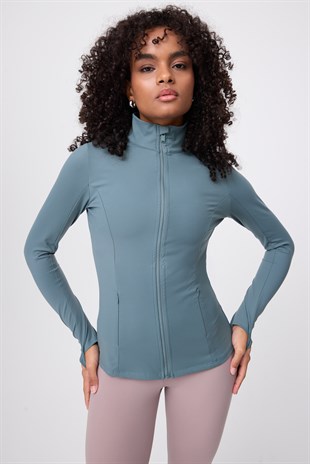 AERIONA™ Uzun Kollu Fermuarlı Hafif Sıcak Spor & Outdoor Ceket