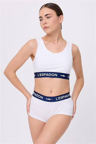 ATHLEISURE CROP TOP™ Standart Arka Tasarımlı Atletik Crop Atlet