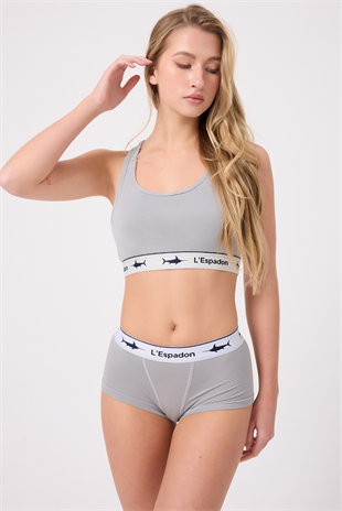 ATHLESHORTS™ Yüksek Bel Kadın Kısa Boxer Şort