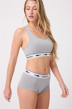 ATHLESHORTS™ Yüksek Bel Kadın Kısa Boxer Şort