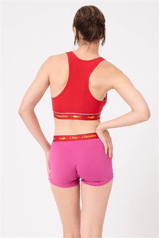 ATHLESHORTS™ Yüksek Bel Kadın Kısa Şort 