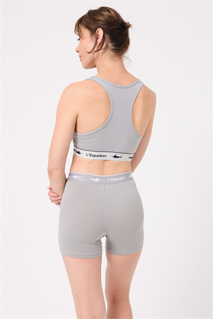 ATHLESHORTS™ Yüksek Bel Kadın Uzun Boxer Şort  