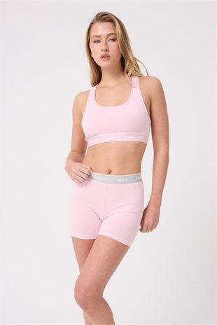 ATHLESHORTS™ Esnek Belli Kadın Uzun Boxer Şort-2li Avantaj Paketi