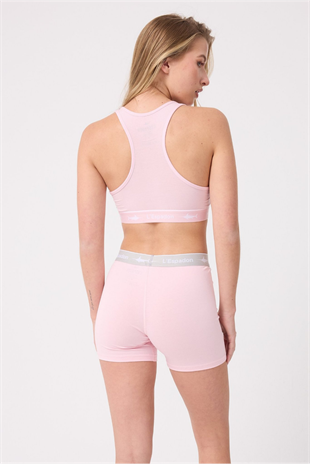 ATHLESHORTS™ Esnek Belli Kadın Uzun Boxer Şort-2li Avantaj Paketi