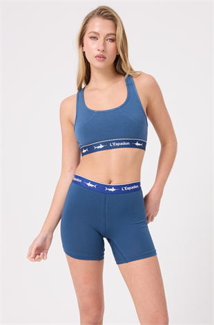 ATHLESHORTS™ Yüksek Bel Kadın Uzun Boxer Şort