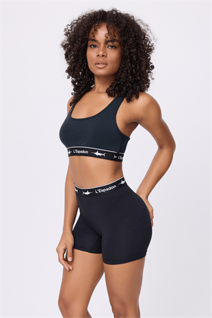 ATHLESHORTS™ Esnek Belli Kadın Uzun Boxer Şort-2li Avantaj Paketi