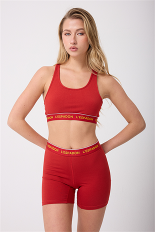 ATHLESHORTS™ Yüksek Bel Kadın Uzun Boxer Şort