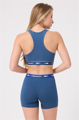 ATHLESHORTS™ Yüksek Bel Kadın Uzun Boxer Şort