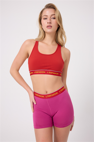 ATHLESHORTS™ Yüksek Bel Kadın Uzun Boxer Şort  