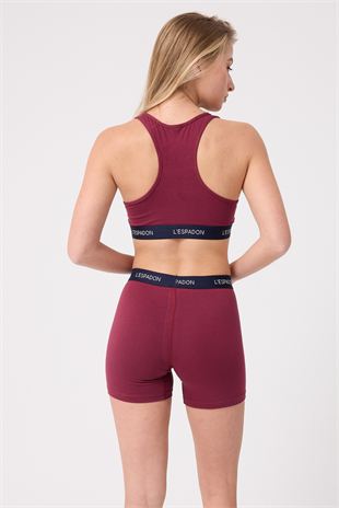 ATHLESHORTS™ Yüksek Bel Kadın Uzun Boxer Şort