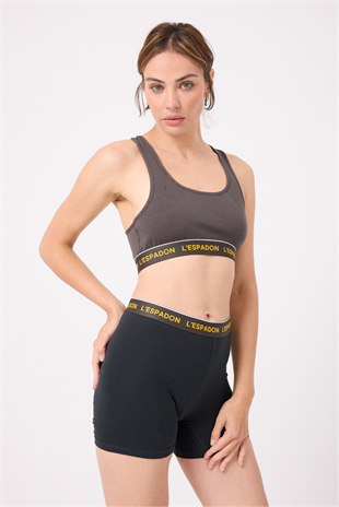 ATHLESHORTS™ Yüksek Bel Kadın Uzun Boxer Şort