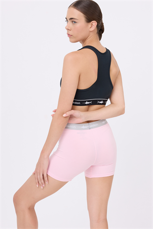 ATHLESHORTS™ Yüksek Bel Kadın Uzun Boxer Şort