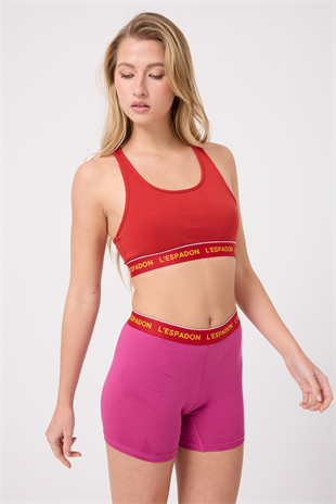 ATHLESHORTS™ Yüksek Bel Kadın Uzun Boxer Şort  