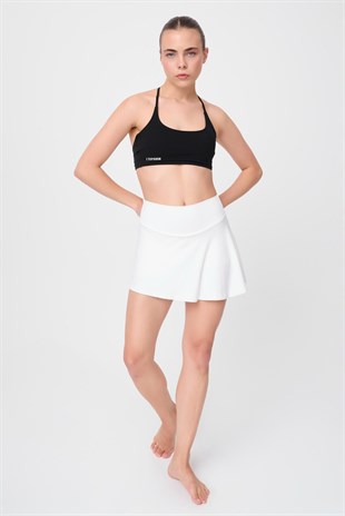 HIGHRISE FLEXFLOW™ Yüksek Bel Tenis Spor & Aktif Yaşam Etek-Şort (Skort)