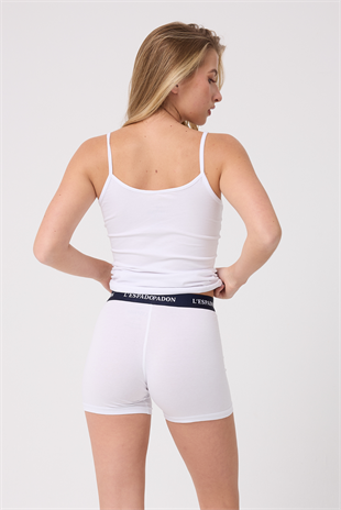 LESPADON COTTON ARMOUR™ Nefes Alabilir Esnek Yumuşak Örme Pamuk Premium Kadın Uzun Şort