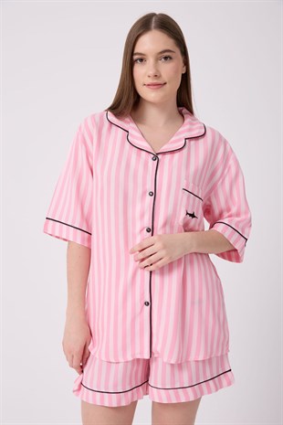 LESPADON Modal Kısa Kollu Pijama Takımı