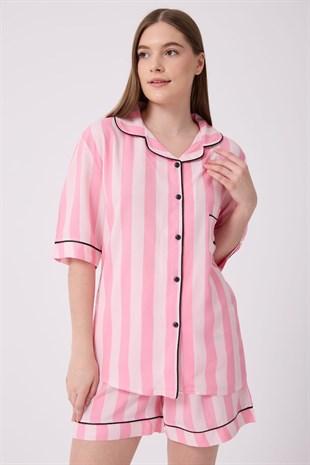 LESPADON Modal Kısa Kollu Pijama Takımı