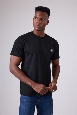MARINE TEE™ Deniz Temalı Ribana Bisiklet Yaka Pamuk T-Shirt
