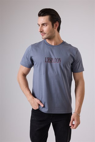 MARINE TEE™ Deniz Temalı Ribana Bisiklet Yaka Pamuk T-Shirt