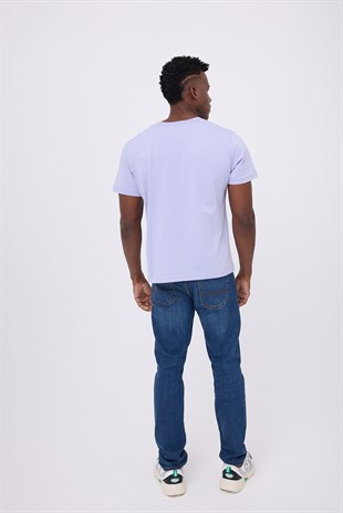 MARINE TEE™ Deniz Temalı Ribana Bisiklet Yaka Pamuk T-Shirt