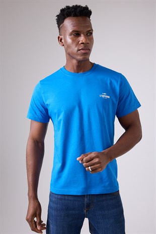 MARINE TEE™ Deniz Temalı Ribana Bisiklet Yaka Pamuk T-Shirt