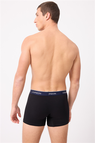 Maritime Elite™ Koleksiyonu Elastik Konforlu Bel Bantlı Çizgili Erkek Trunk Boxer