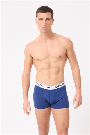 Maritime Elite™ Koleksiyonu Elastik Konforlu Bel Bantlı Çizgili Erkek Trunk Boxer