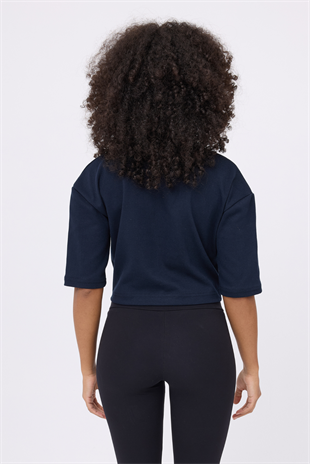 OCEAN TURTLENECK™ Çift Yan Fermuarlı Denizci Çizgili Midi Kollu Sweatshirt