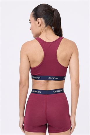 RACER CROP TOP™ Racer Back Crop Top-2li Avantaj Paketi