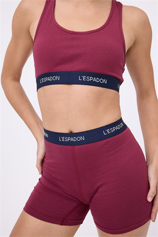 RACER CROP TOP™ Racer Back Crop Top-2li Avantaj Paketi
